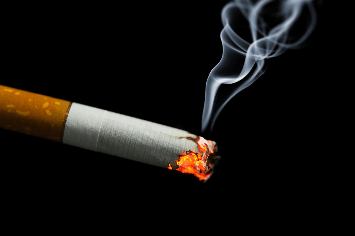 Nicotine Absorption vs Cigarette Type