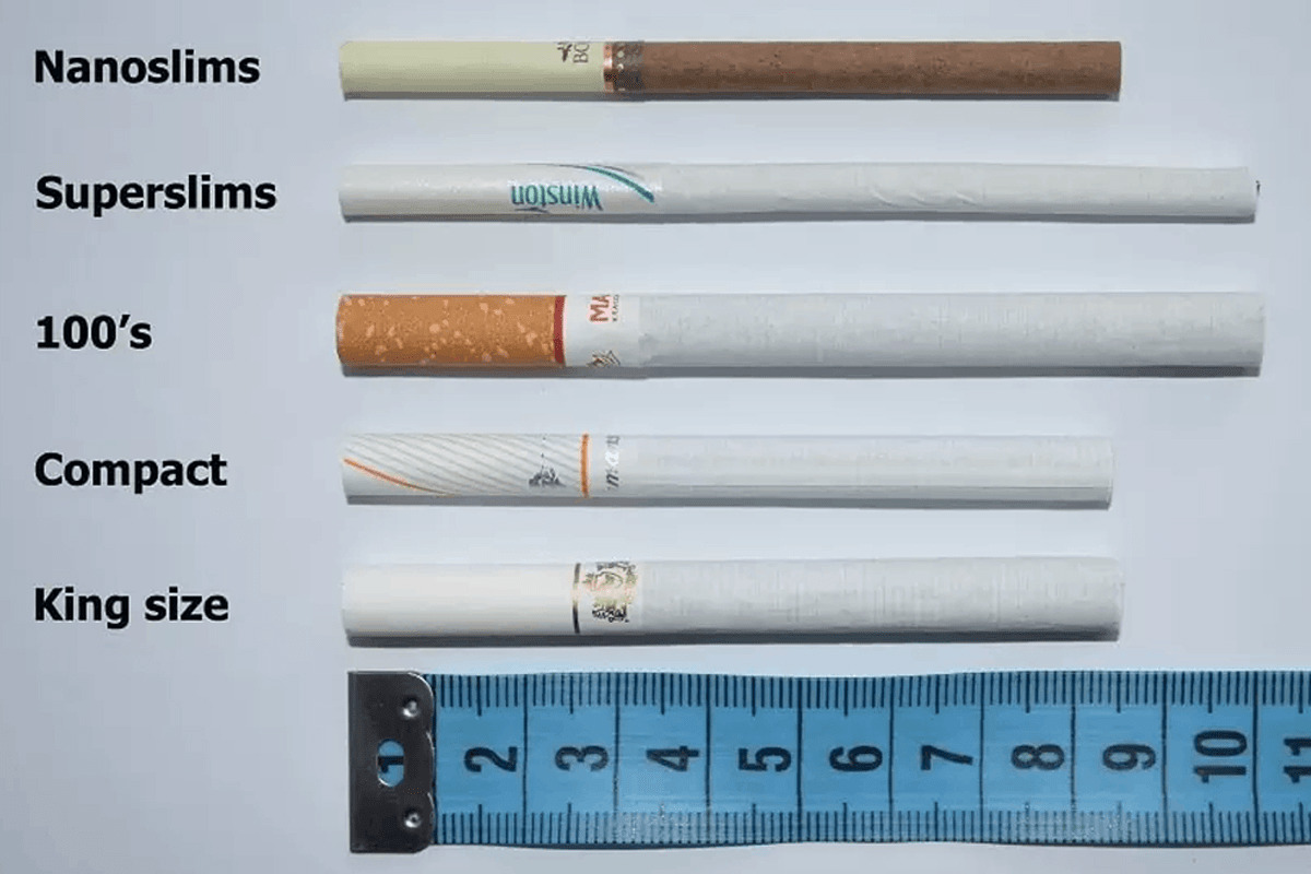 Slim vs Compact Cigarettes